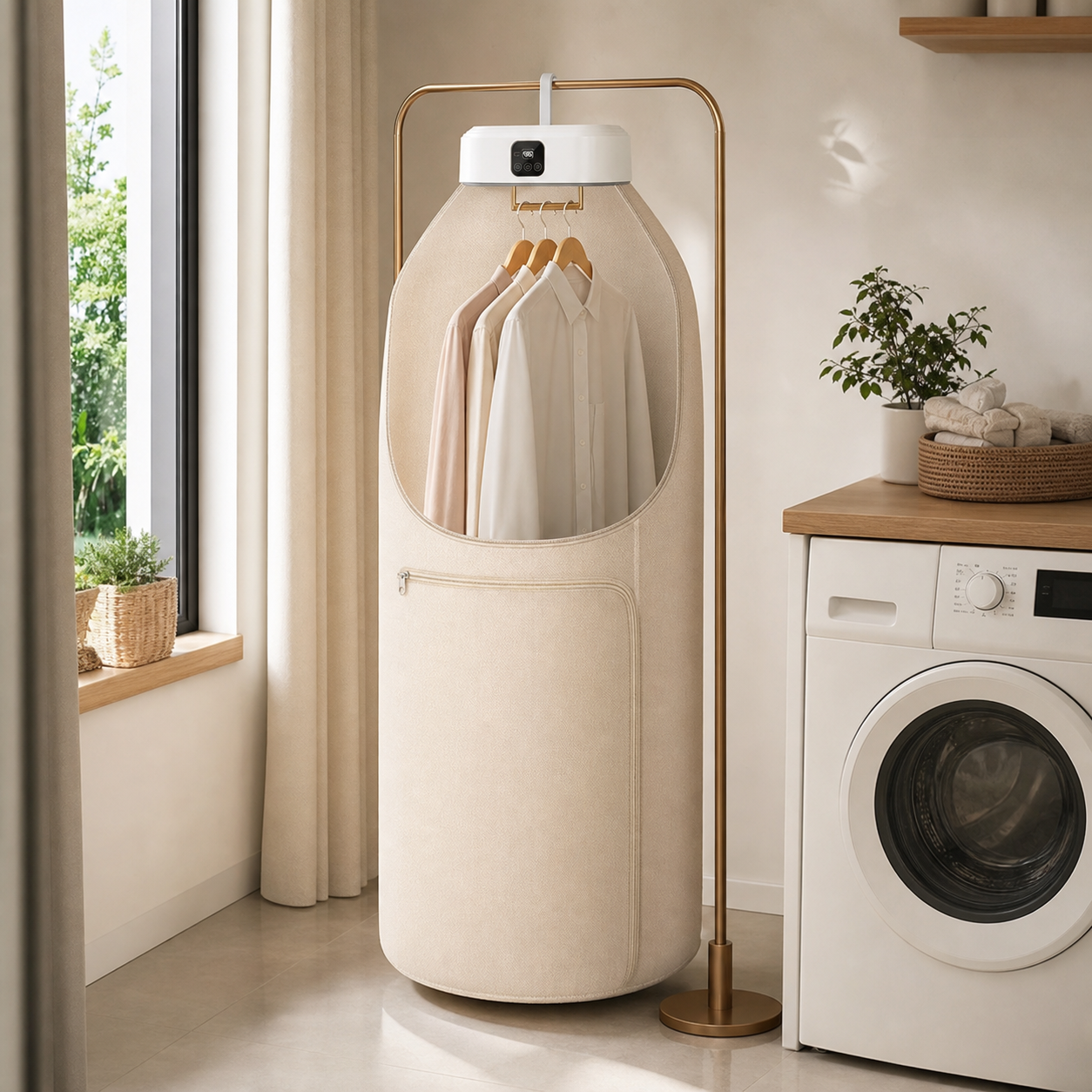 Portable Foldable Electric Clothes Dryer | Warm Air Garment Drying Machine