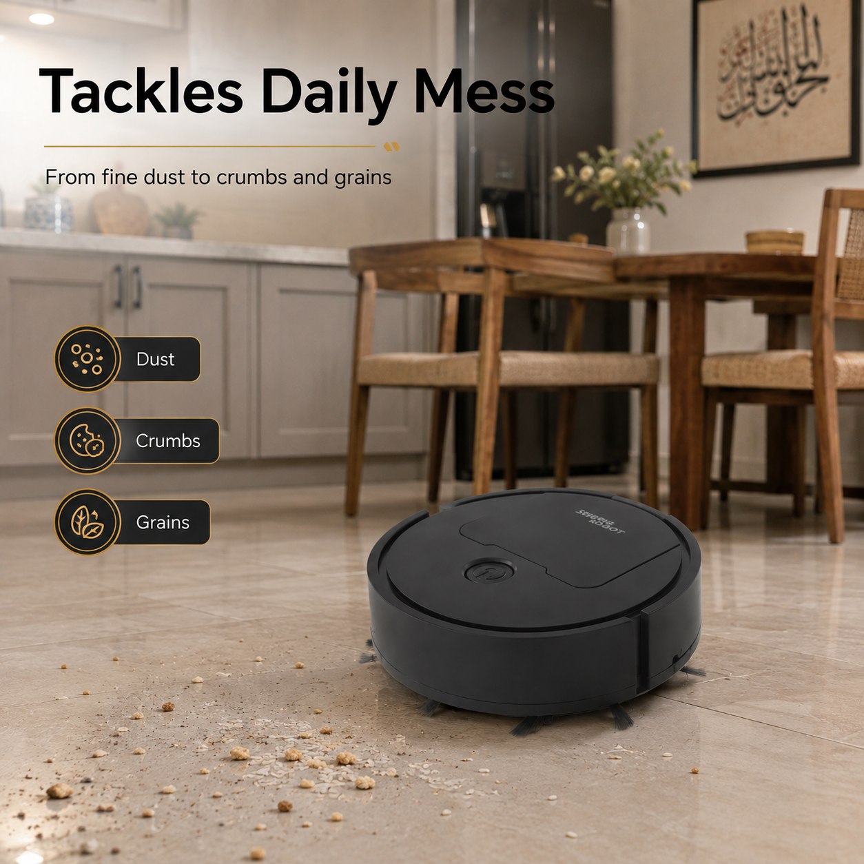 Electric Sweeper Robot | Smart Robot Vacuum Cleaner Dust Floor Cleaner Machine