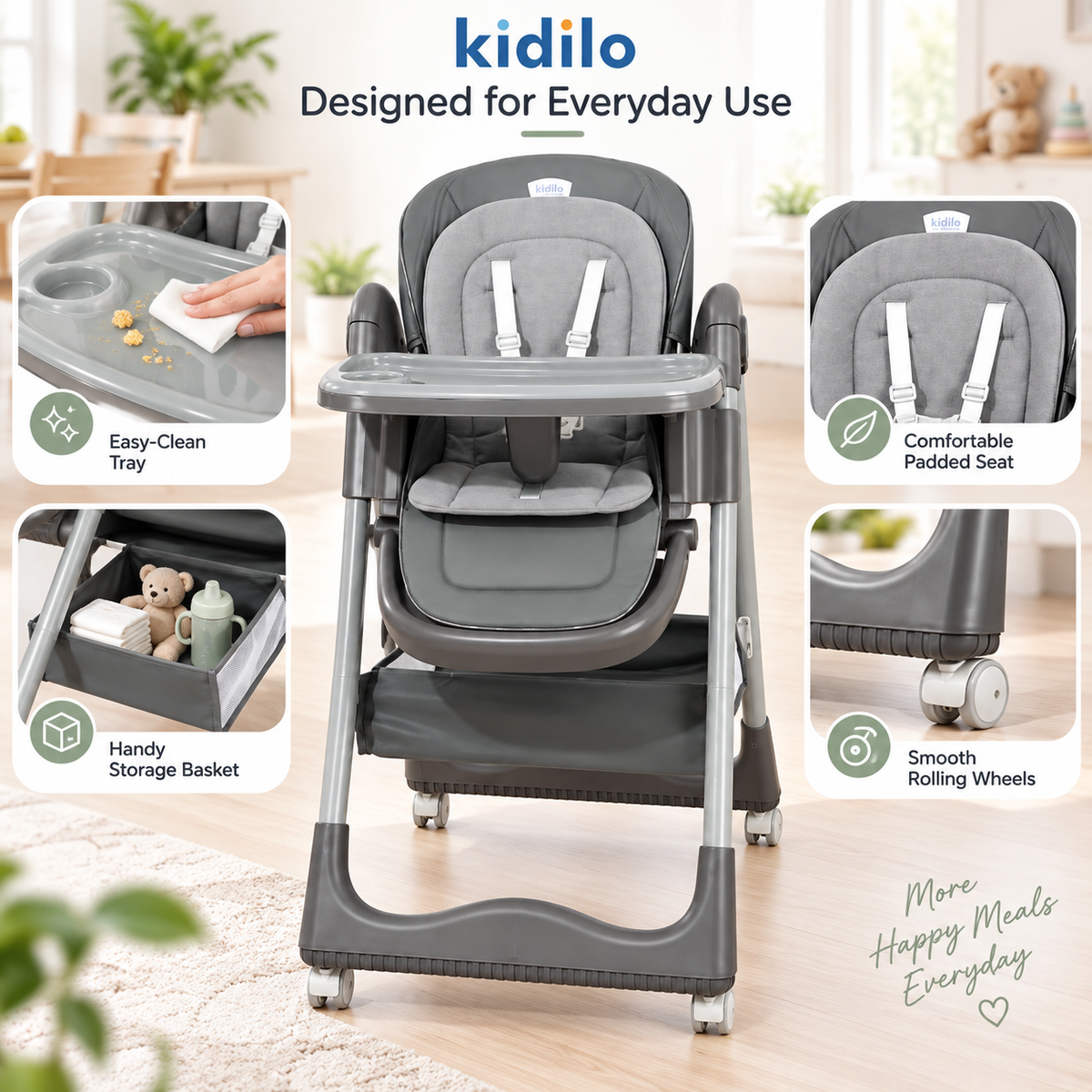 Baby Highchair Feeding Seat