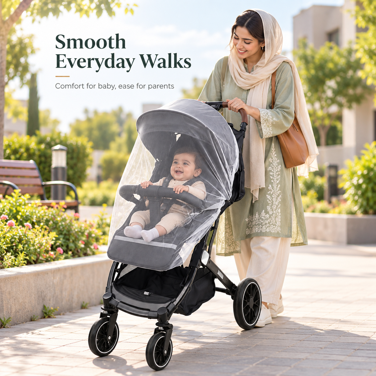 Compact Travel Pram Cabin Friendly Stroller