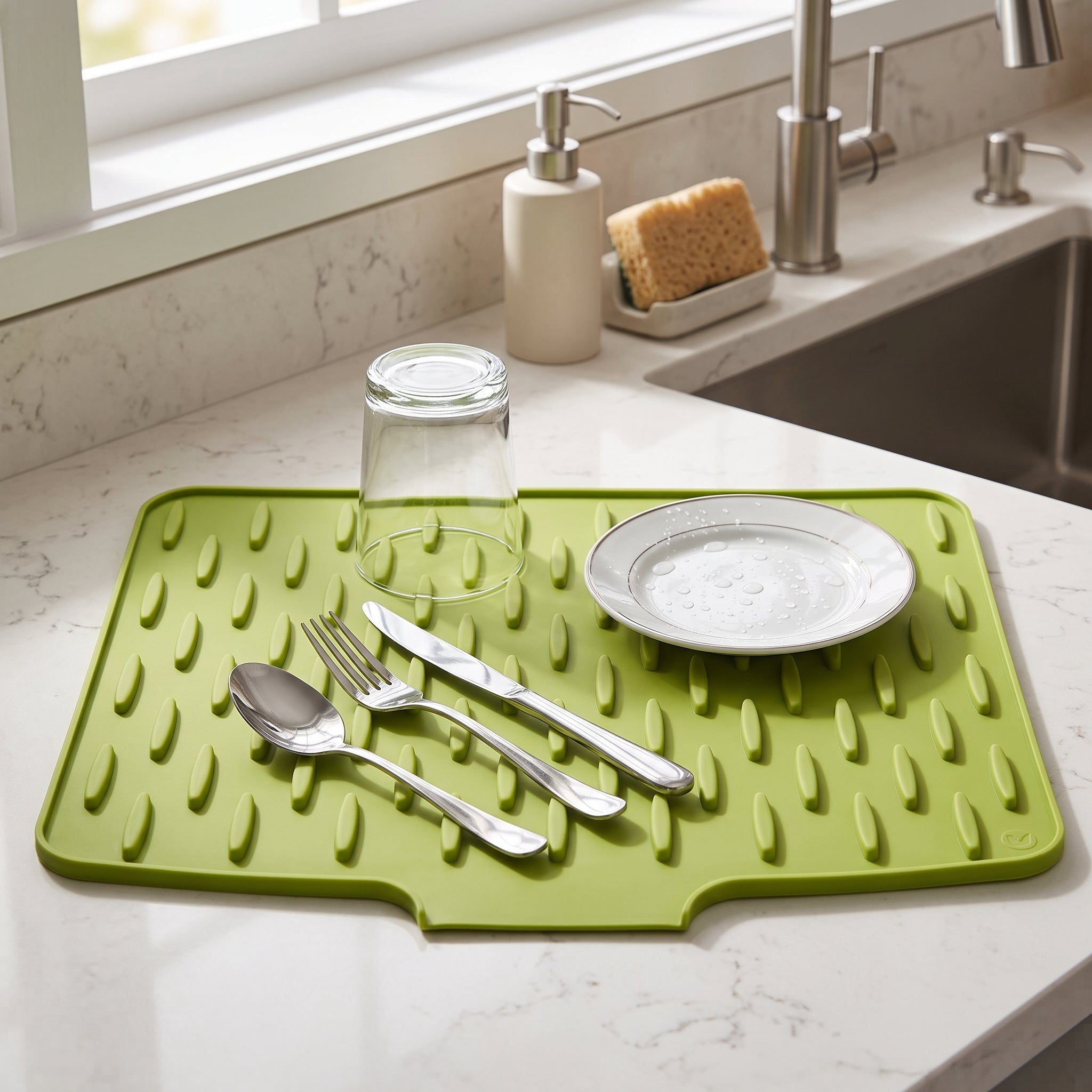 Silicon Anti Slip Kitchen Drain Matt