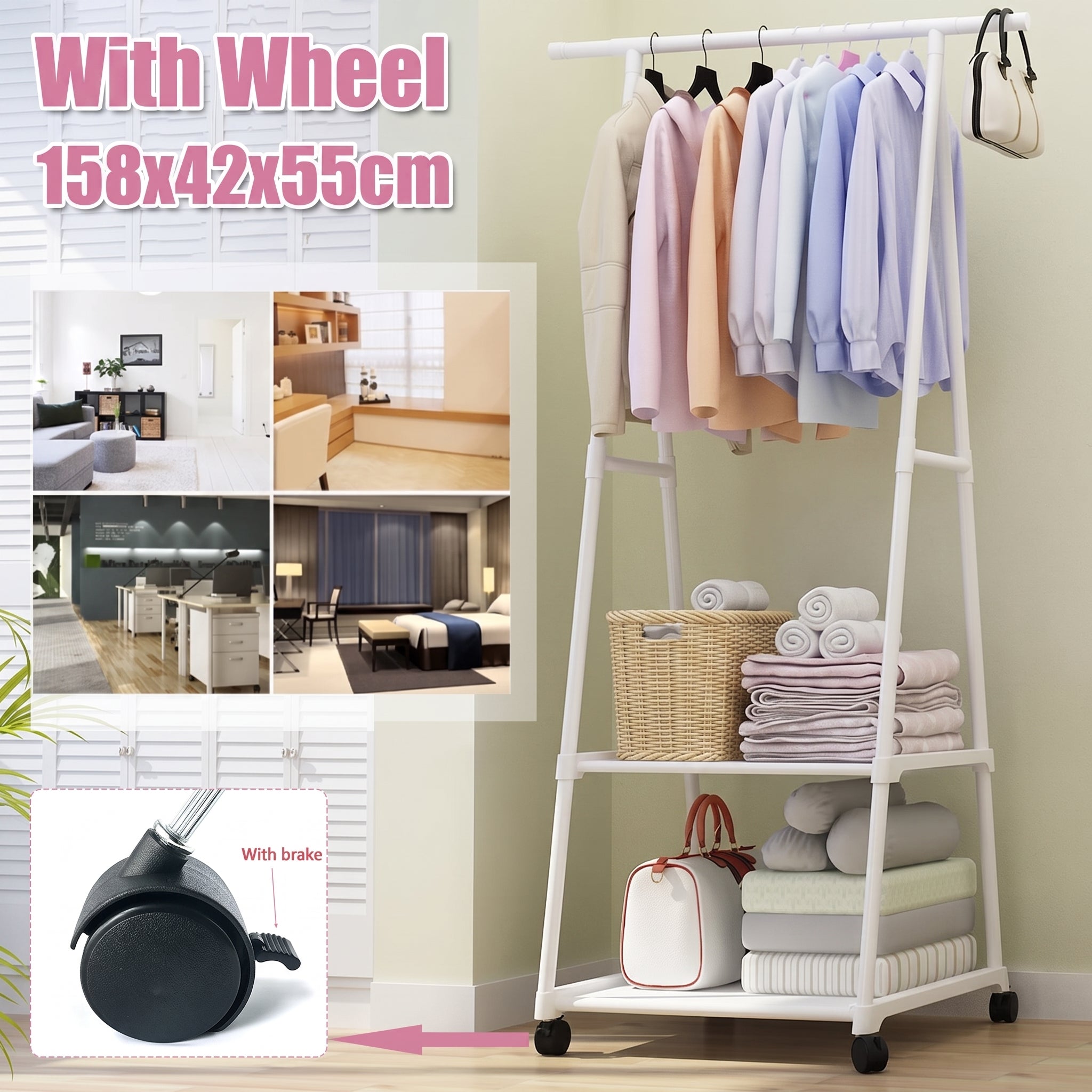 Triangle Stand Cloth Rack