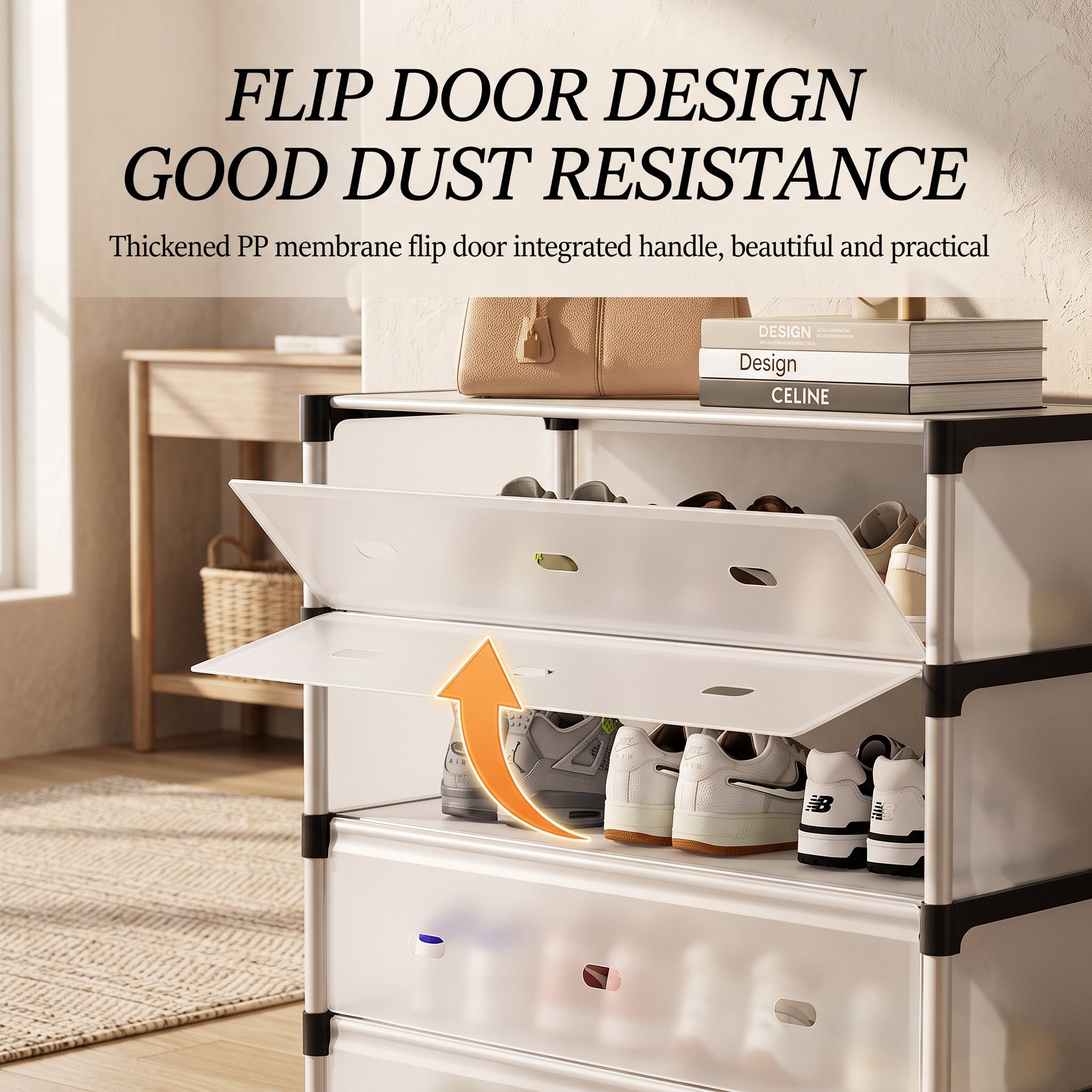 Dustproof Shoes Organizer Rack