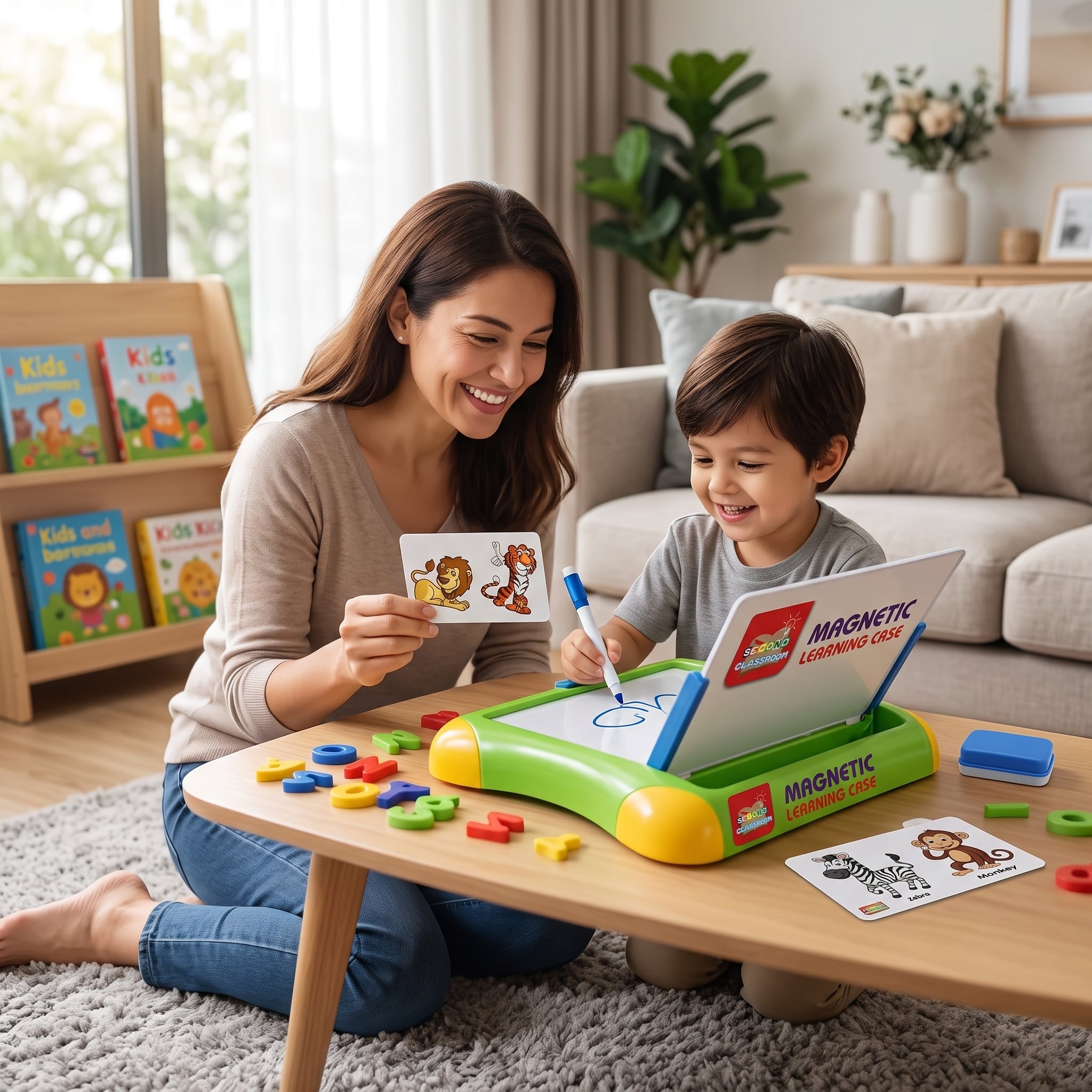 Magnetic Learning Case 2 In 1 Set