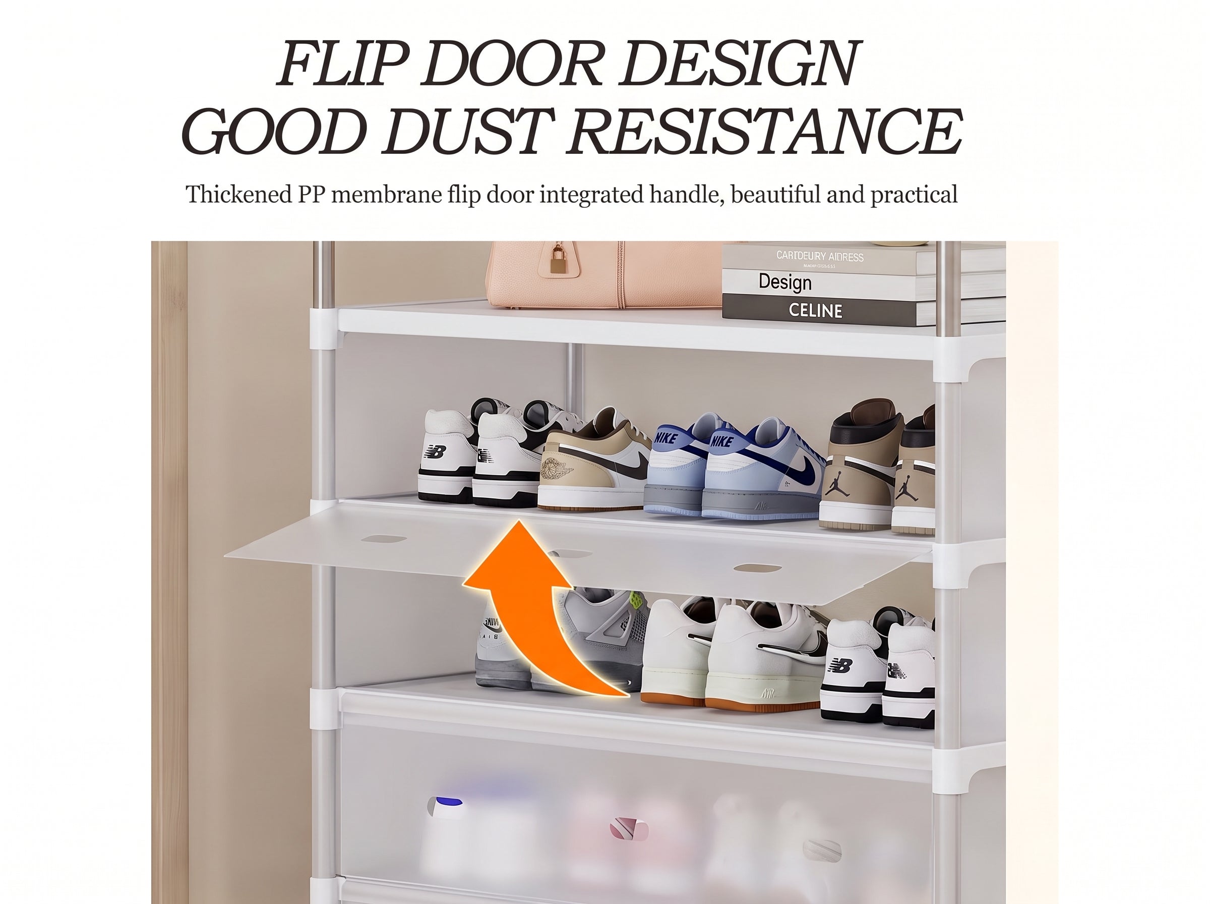 Dustproof Shoes Organizer Rack