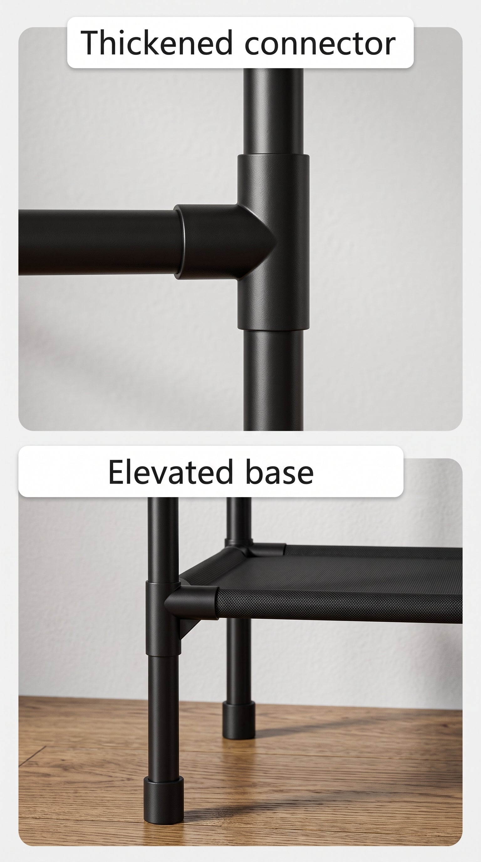 Corner Coat Rack Floor Standing Clothes Hanger Multilayer Coats Racks