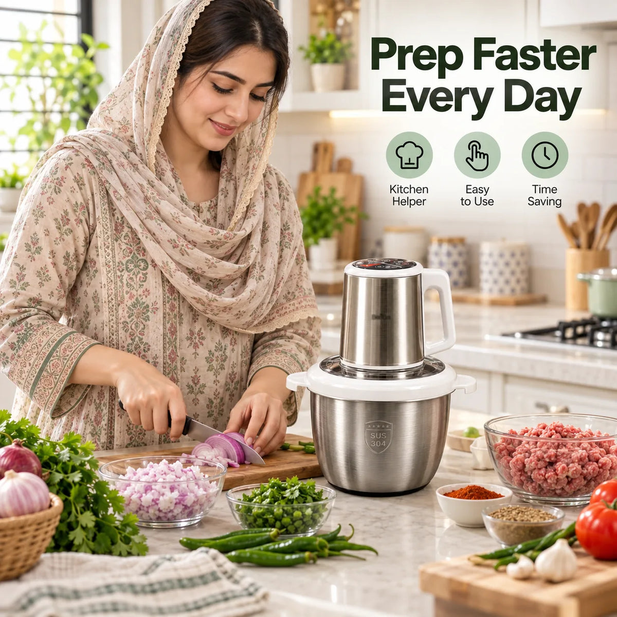 Braun 5-in-1 food chopper 3L - image 3