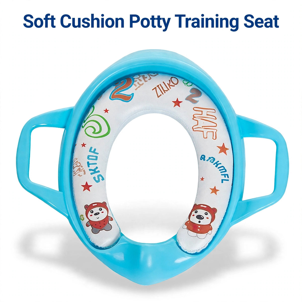 Halfri Baby Potty Training Seat – Soft Cushioned Toilet Seat with Safe