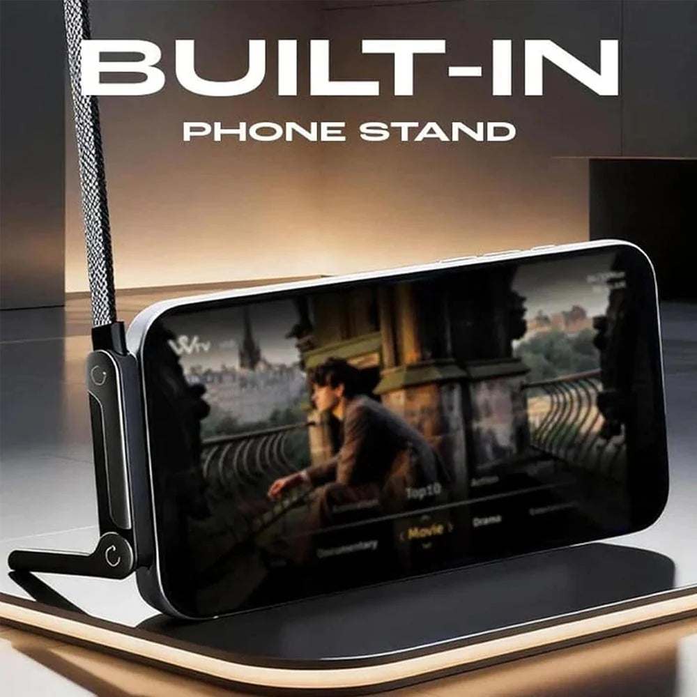 The Viral 240W Type C to C Cable with 360 Degree Aluminum Stand
