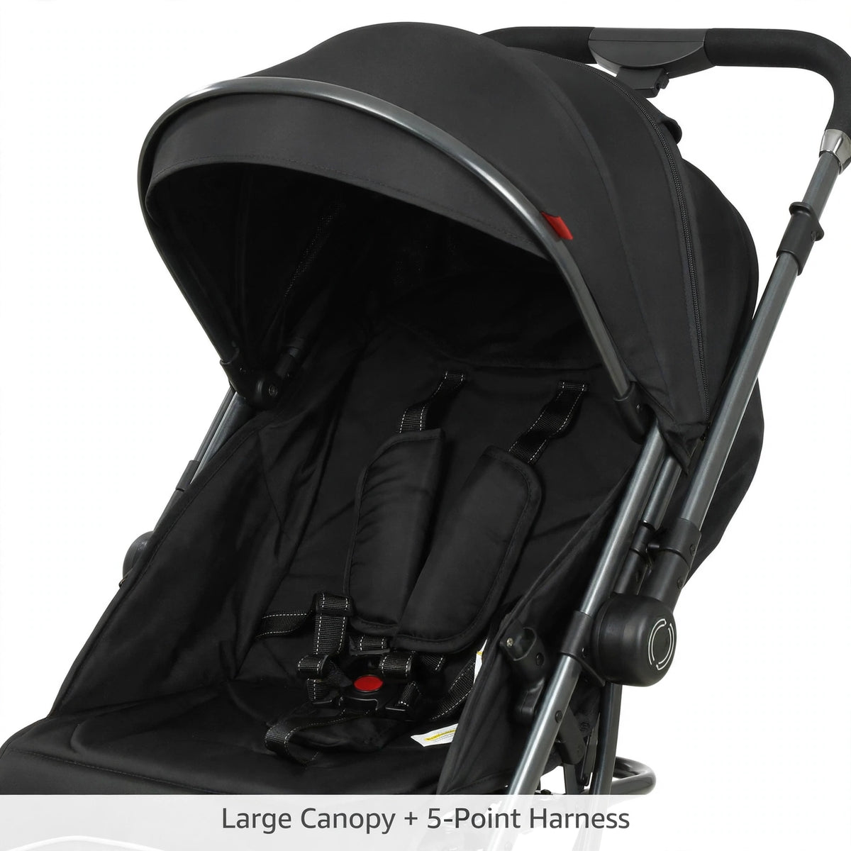 Halfri Premium Baby Stroller – One-Hand Fold, Reversible Handle & Lie- - Image 4