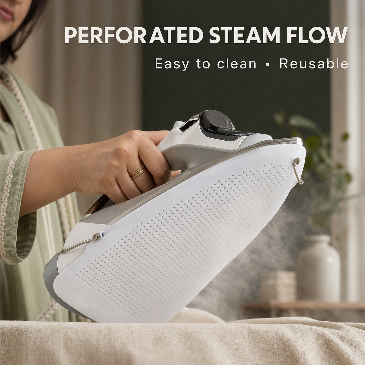 Teflon Iron Cover Protector | Non-Stick Soleplate Shield for Steam & Dry Irons