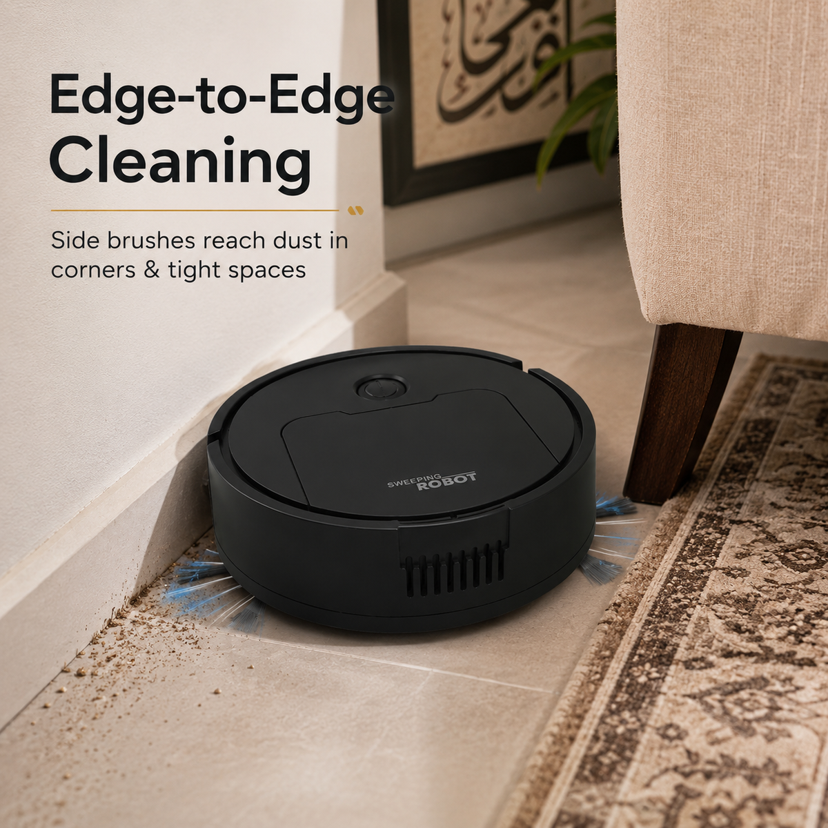 Electric Sweeper Robot | Smart Robot Vacuum Cleaner Dust Floor Cleaner Machine