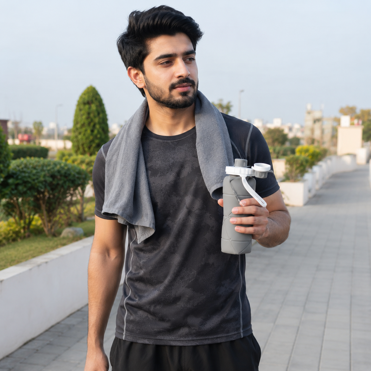 Silicone Foldable Water Bottles For Travel