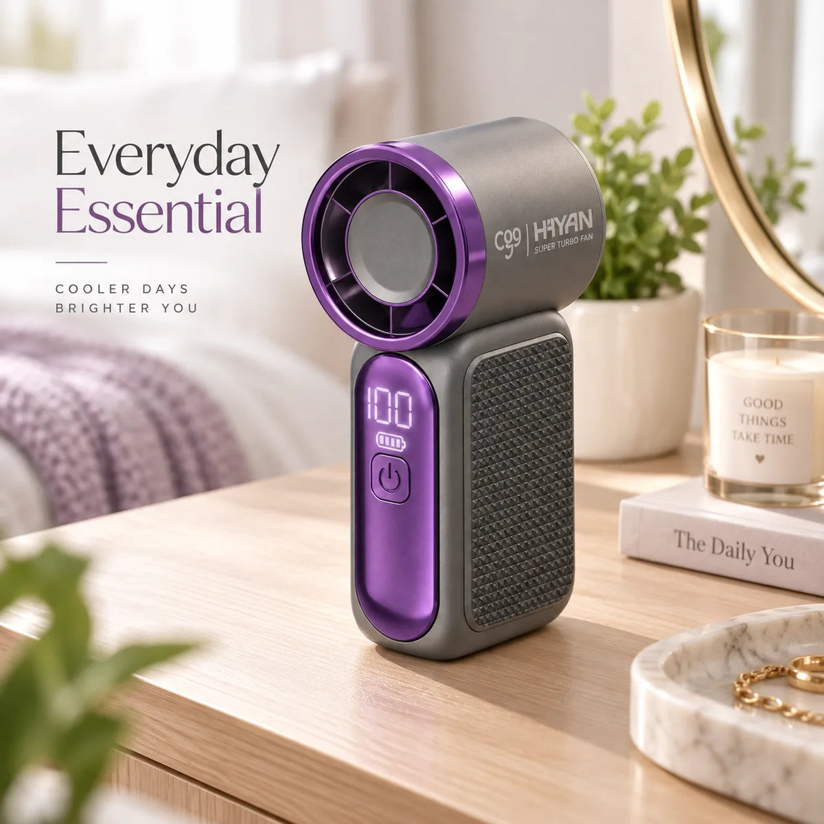 Everyday essential on table