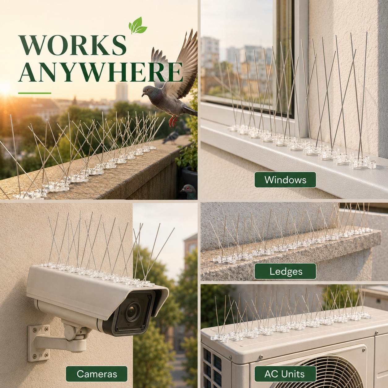 Anti Bird Spikes | Birds Repeller