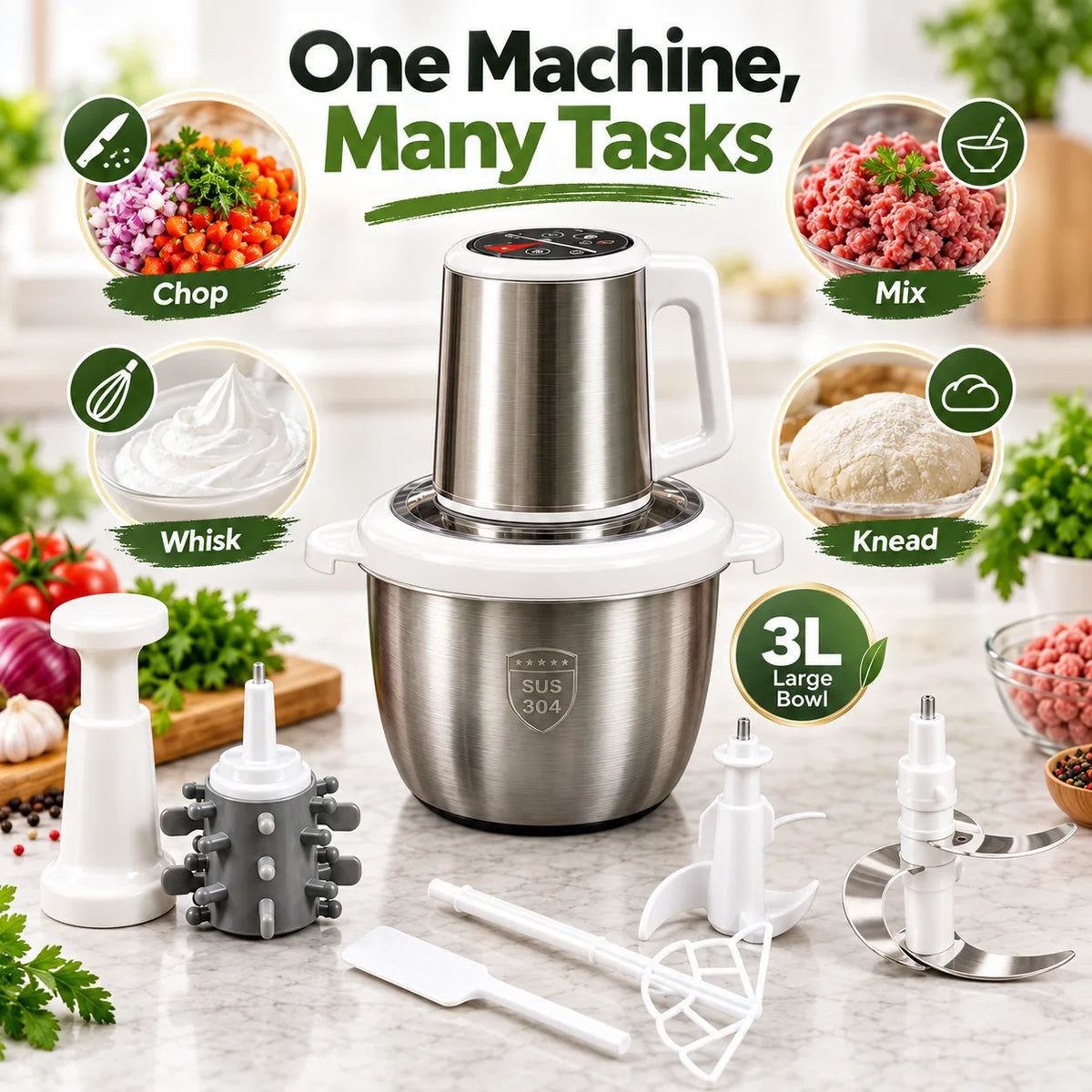 Braun 5-in-1 food chopper 3L - image 2