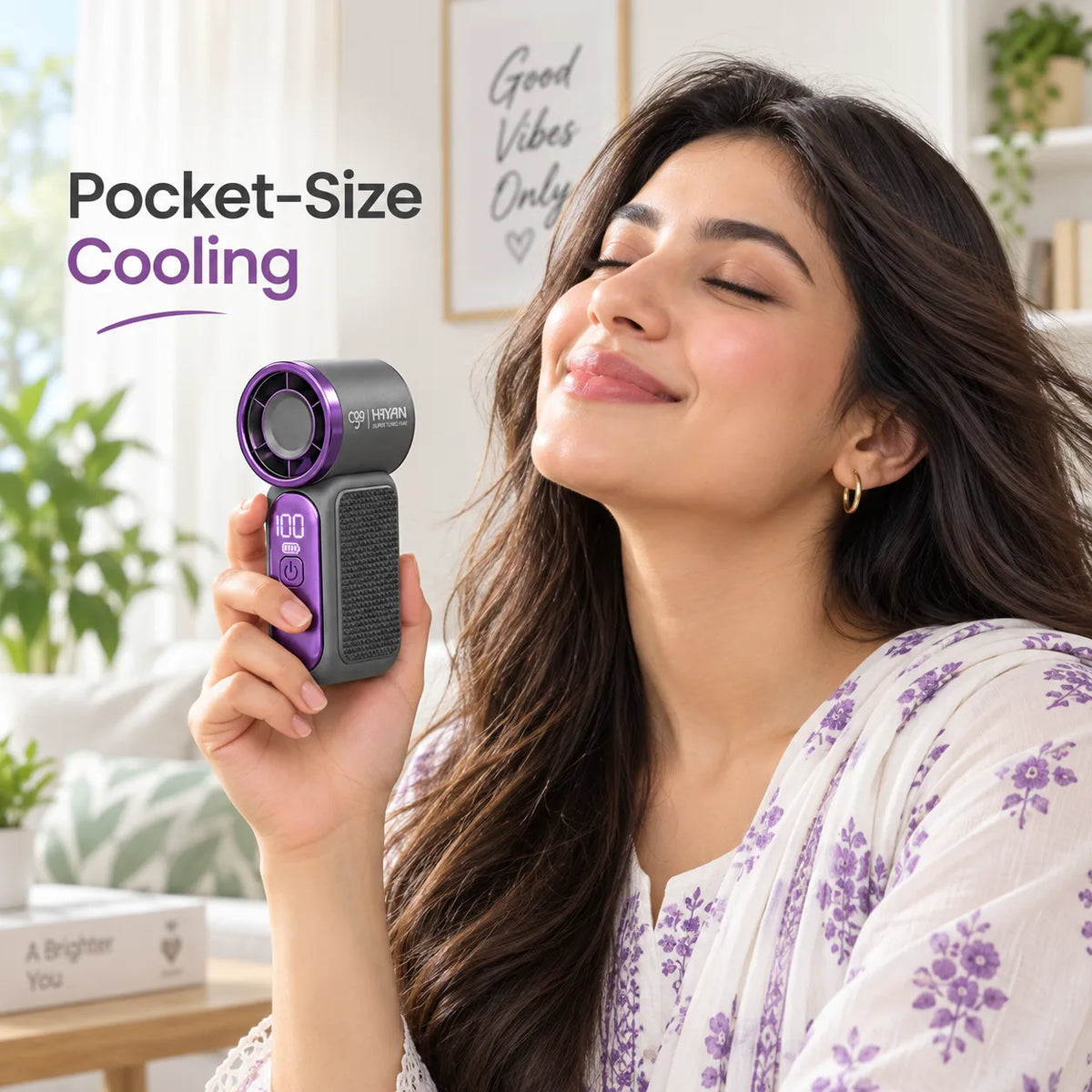 Pocket-size cooling lifestyle