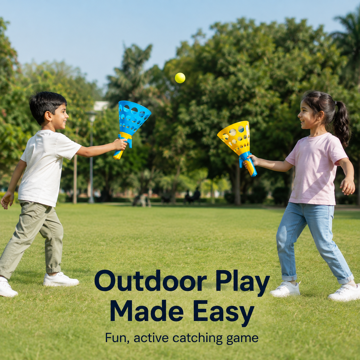 Pop And Catch Outdoor Game