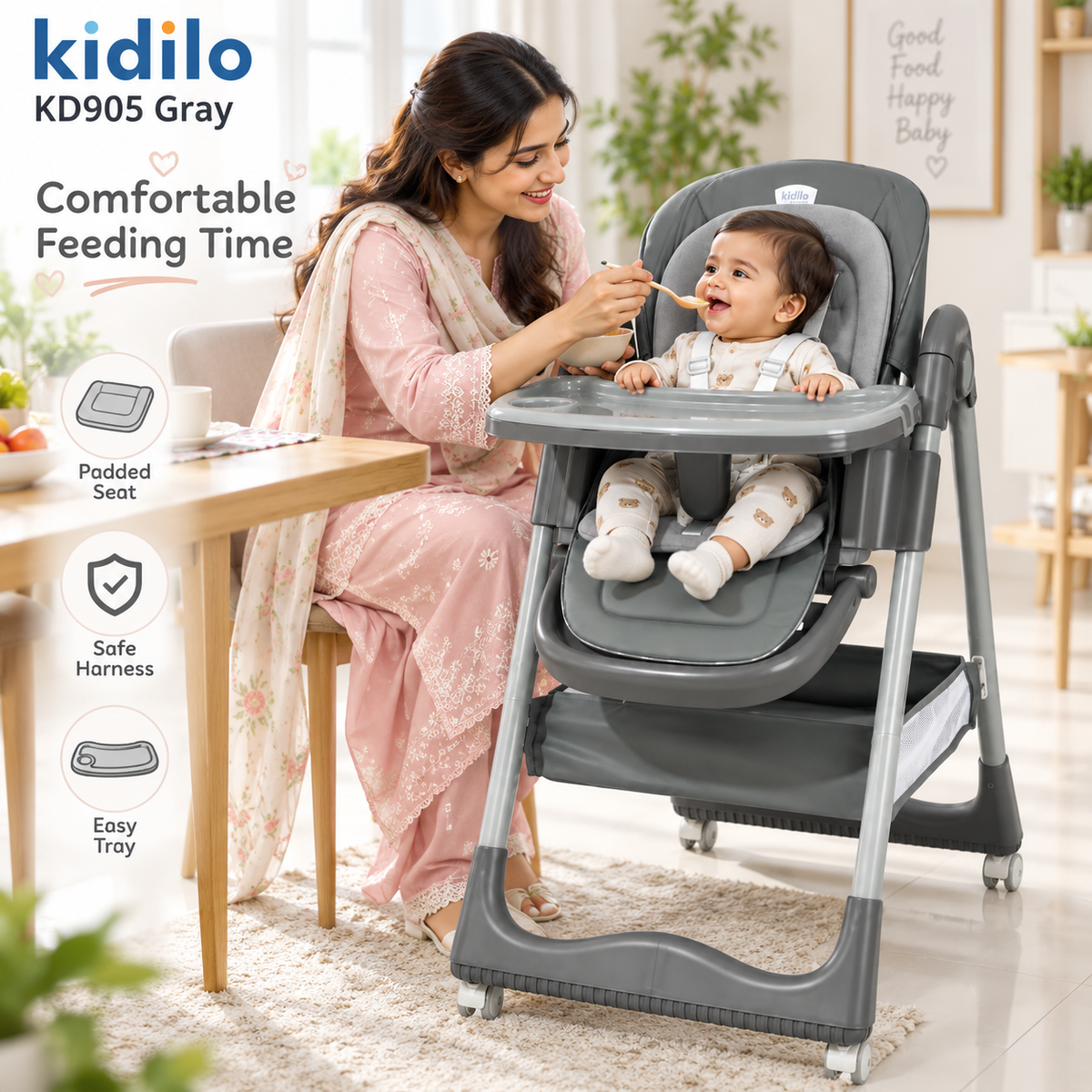 Baby Highchair Feeding Seat