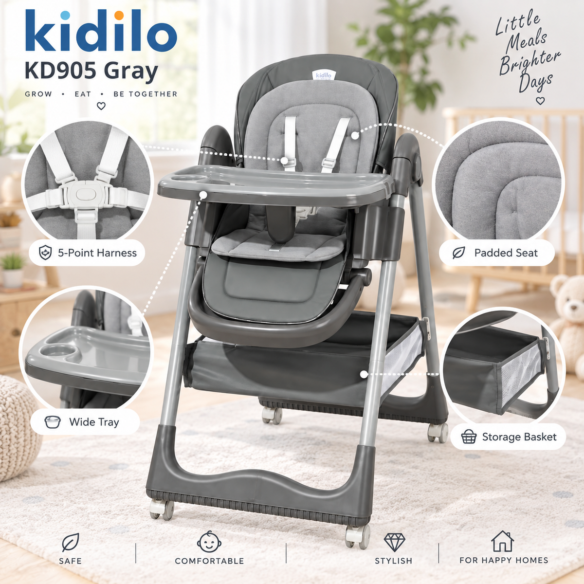 Baby Highchair Feeding Seat