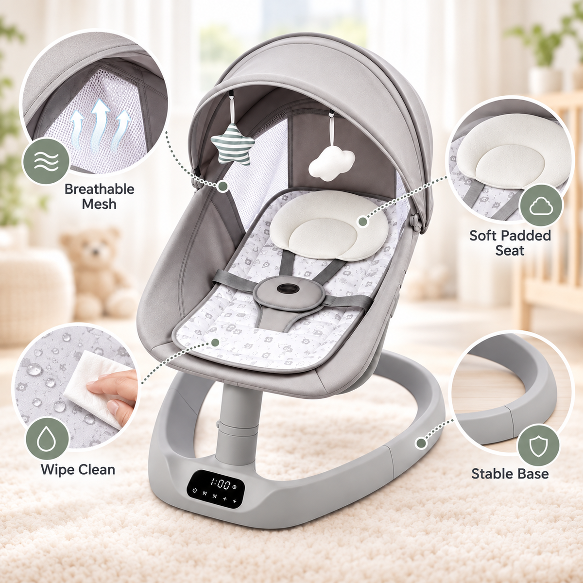 Baby Electric Swing