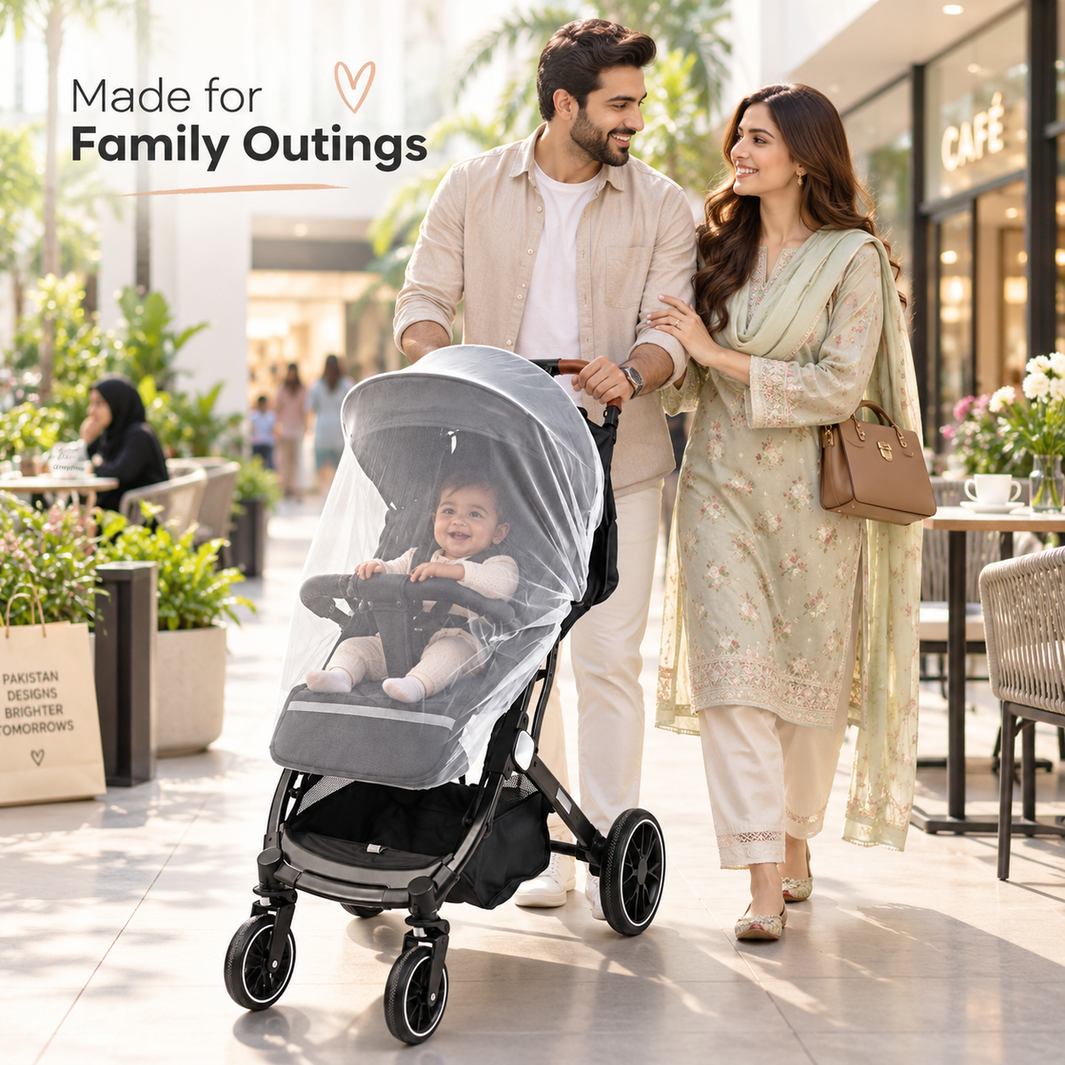 Compact Travel Pram Cabin Friendly Stroller