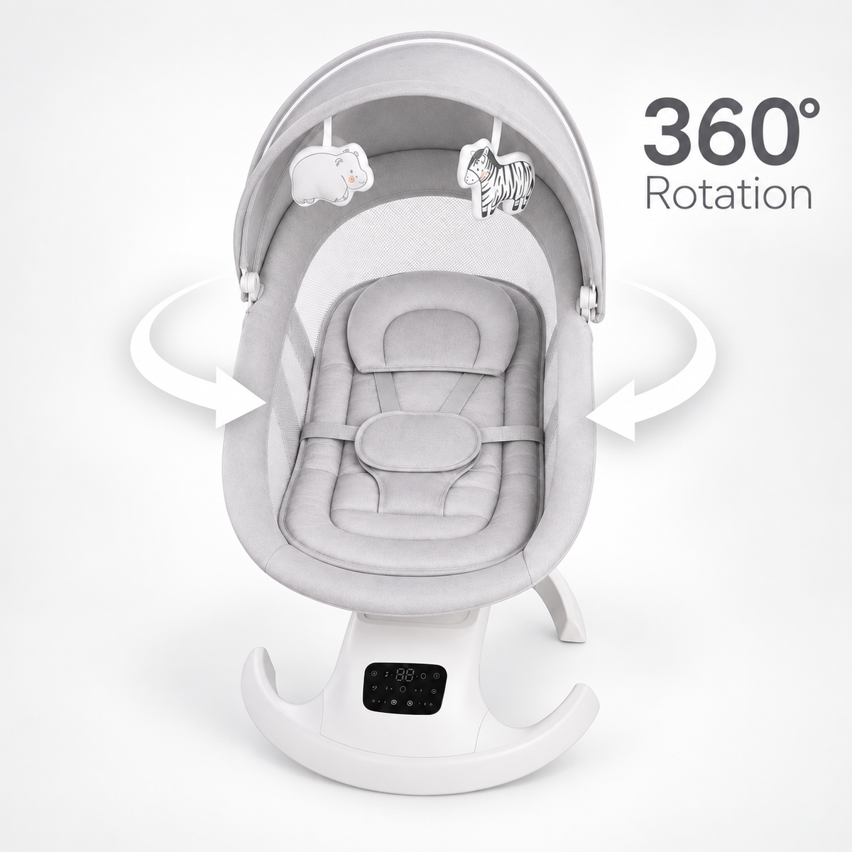 Mastela Ori Euphoria 3D Swing & Bassinet, a multi-functional automatic baby swing and bassinet.