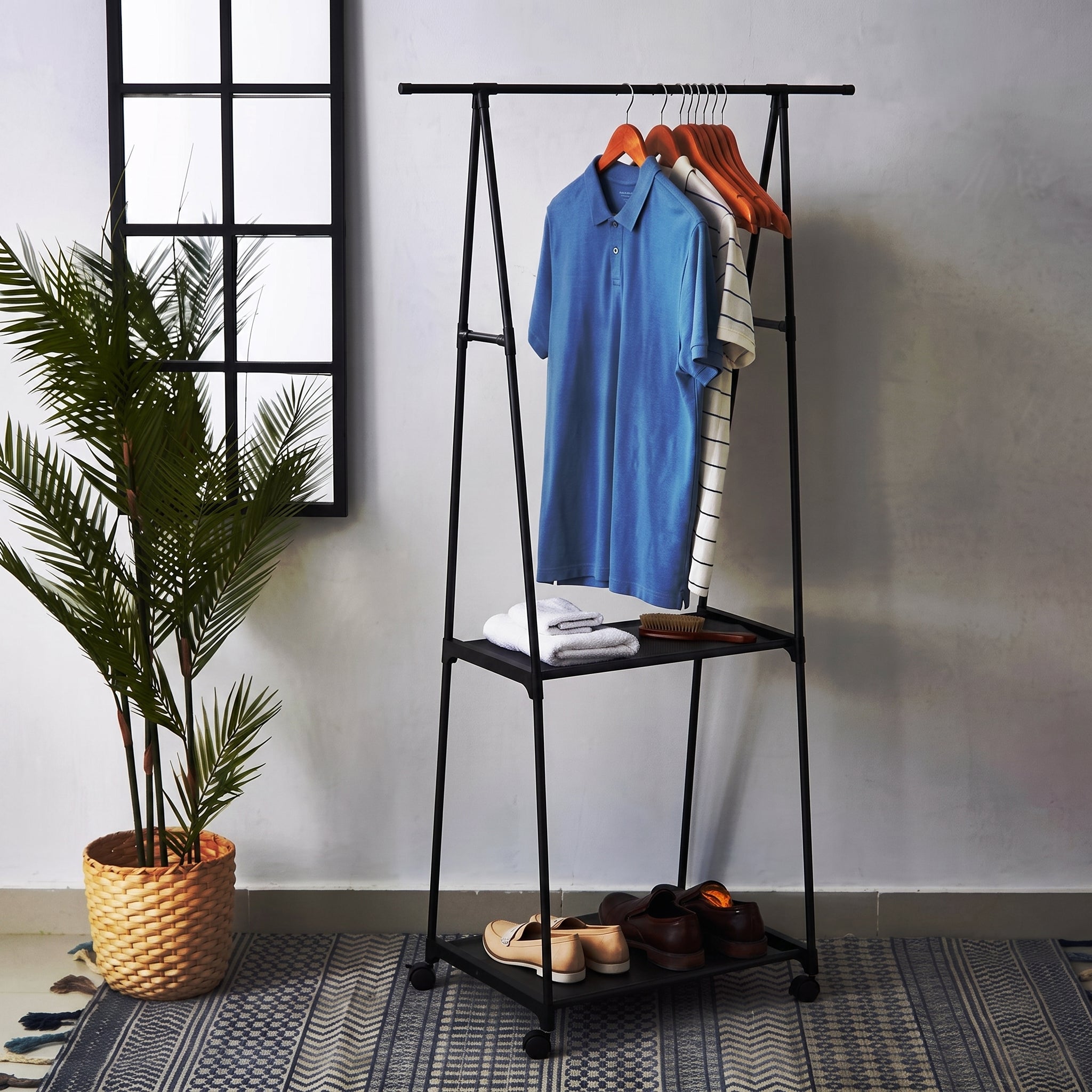 Triangle Stand Cloth Rack