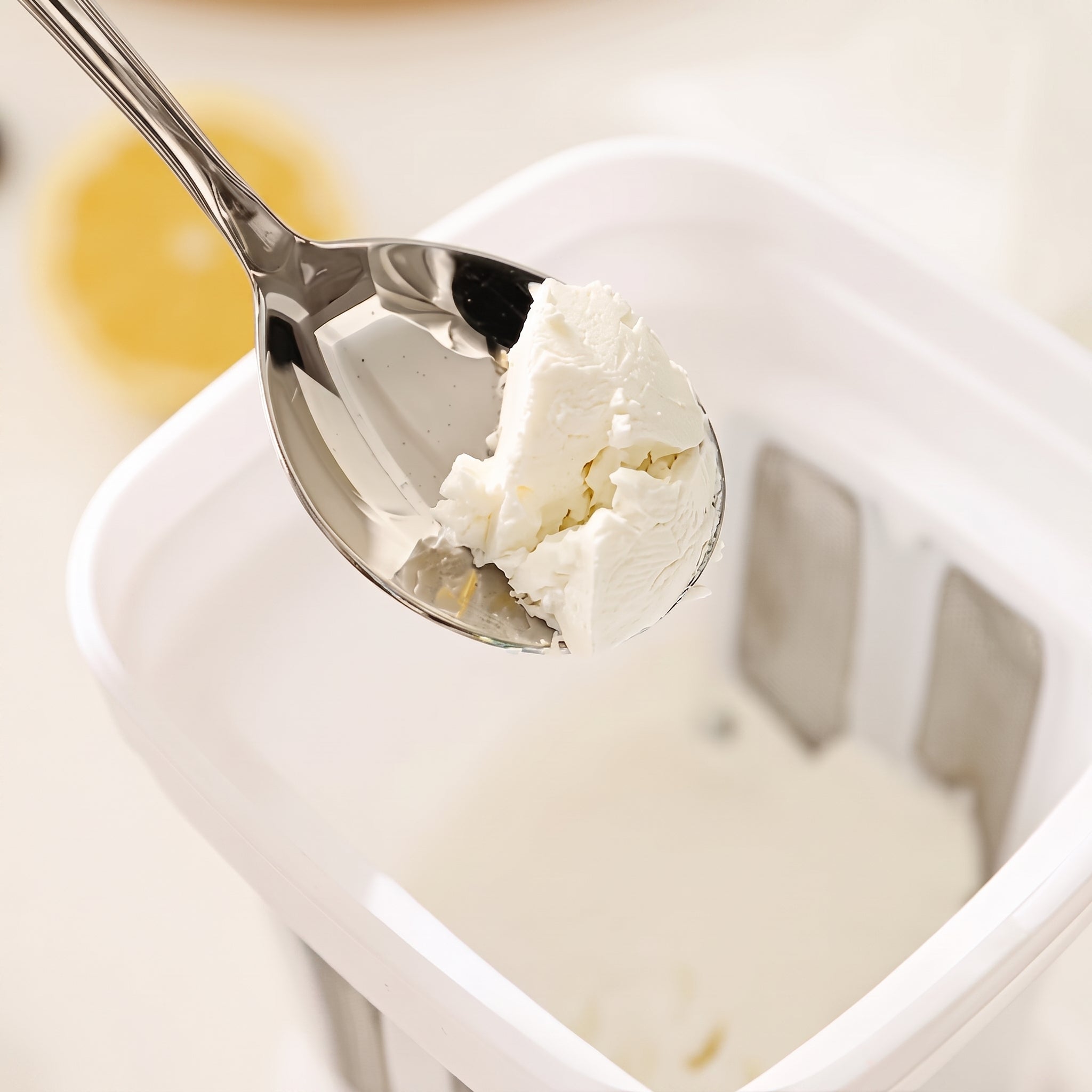 Multi-Purpose Greek Yogurt Maker Hung Curd Strainer Box with Mesh Filter