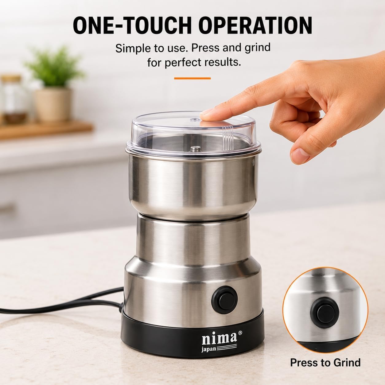 Imported High Quality Electric Stainless Steel Grinder
