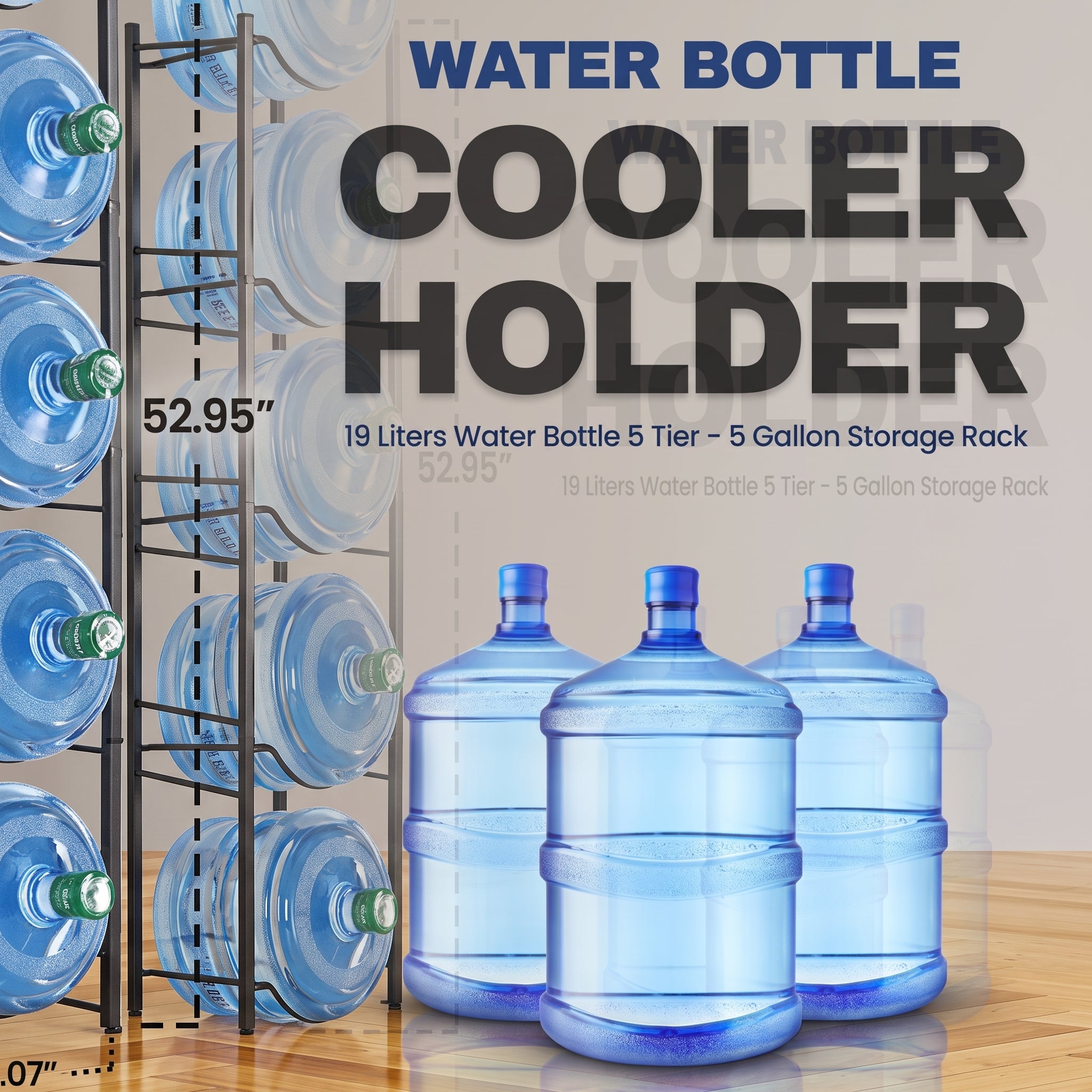 Gallon Water Jug Rack