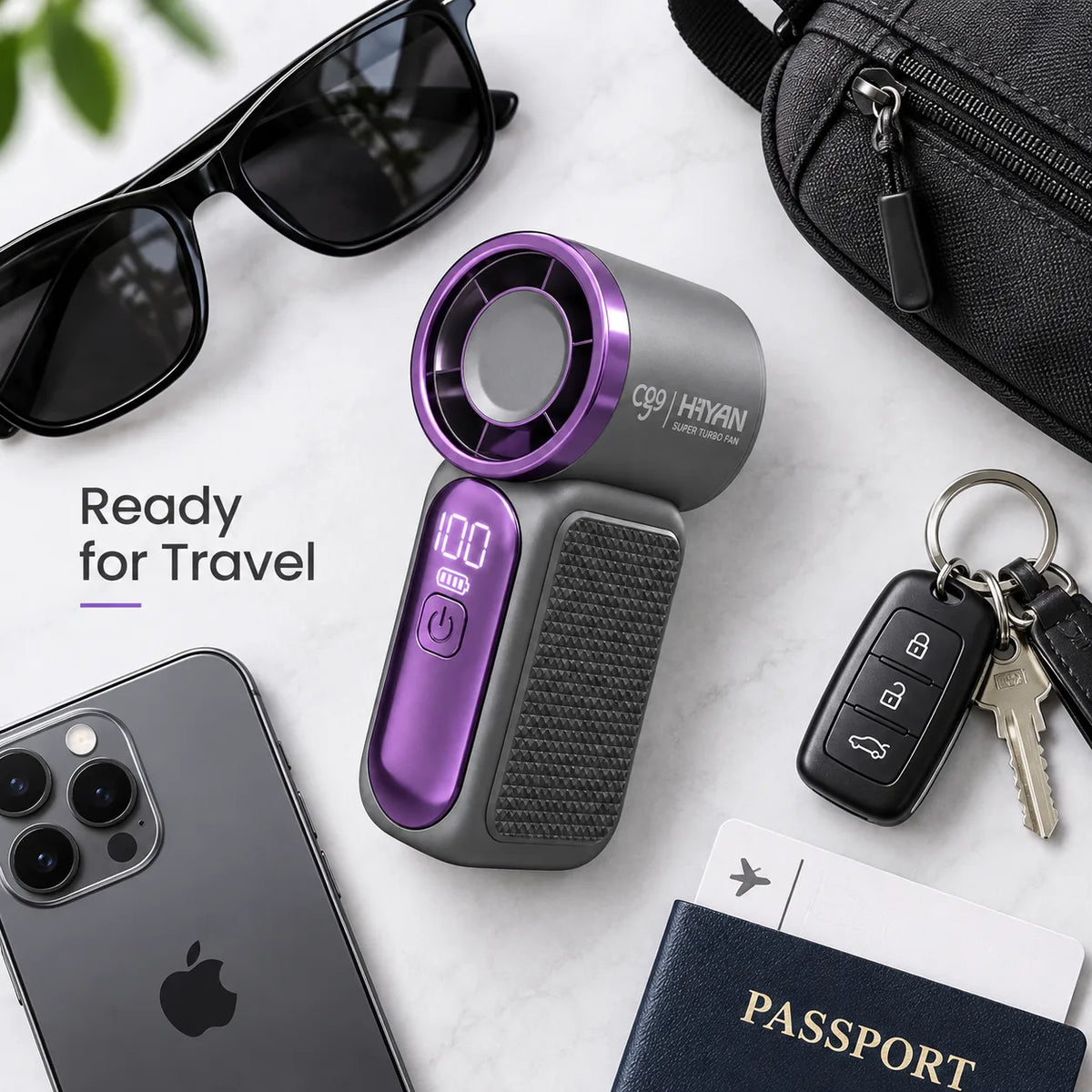 Ready for travel flat lay